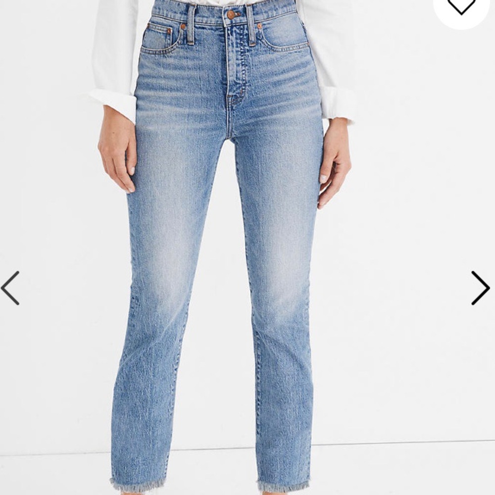 Madewell The Perfect Vintage Crop Jeans